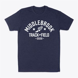 Middlebrook Playschool Track and Field Classic Dad T-Shirt