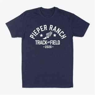 Pieper Ranch Middle School Track and Field Classic Dad T-Shirt