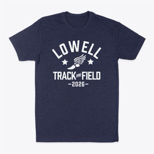 Lowell Middle School Track and Field Classic Dad T-Shirt