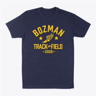 Bozman Intermediate Track and Field Classic Dad T-Shirt