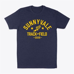 Sunnyvale Elementary School Track and Field Classic Dad T-Shirt