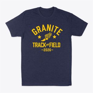 Granite High School Track and Field Classic Dad T-Shirt