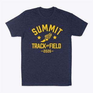 Summit High School Track and Field Classic Dad T-Shirt