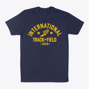 International Community School Track and Field Classic Dad T-Shirt