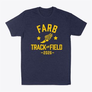 Farb Middle School Track and Field Classic Dad T-Shirt