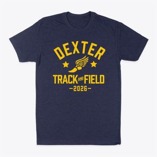 Dexter Middle School Track and Field Classic Dad T-Shirt