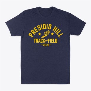 Presidio Hill School Track and Field Classic Dad T-Shirt