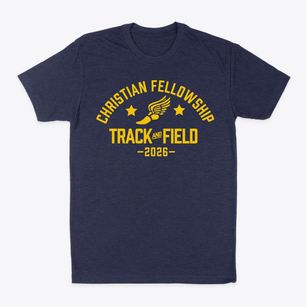 Christian Fellowship School Track and Field Classic Dad T-Shirt