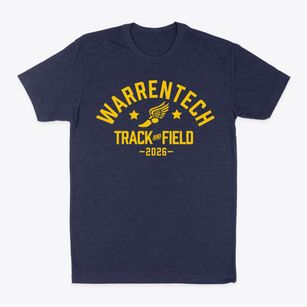 Warrentech Track and Field Classic Dad T-Shirt