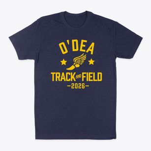 O'dea Elementary School Track and Field Classic Dad T-Shirt