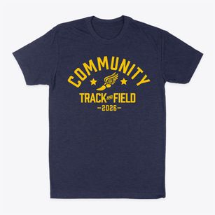 Community Christian School Track and Field Classic Dad T-Shirt