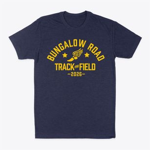 Bungalow Road Elementary School Track and Field Classic Dad T-Shirt