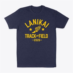 Lanikai Elementary Public Charter School Track and Field Classic Dad T-Shirt
