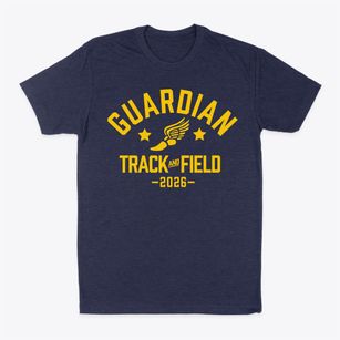 Guardian Angel Home School Track and Field Classic Dad T-Shirt