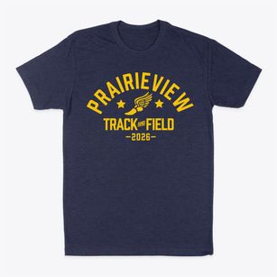 Prairieview School Track and Field Classic Dad T-Shirt