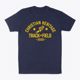 Christian Heritage Academy Track and Field Classic Dad T-Shirt