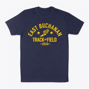 East Buchanan High School Track and Field Classic Dad T-Shirt