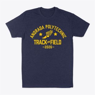 Andrada Polytechnic Track and Field Classic Dad T-Shirt