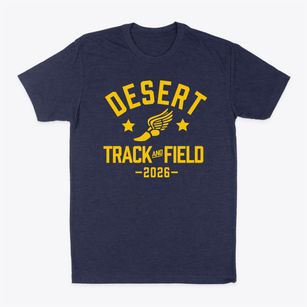 Desert Christian Middle School Track and Field Classic Dad T-Shirt