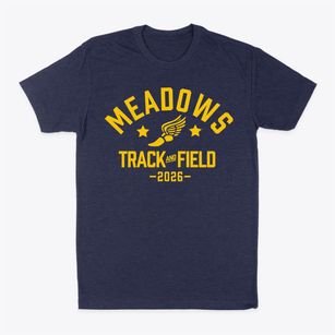 Meadows Elementary School Track and Field Classic Dad T-Shirt