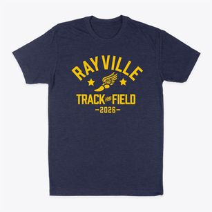 Rayville High School Track and Field Classic Dad T-Shirt