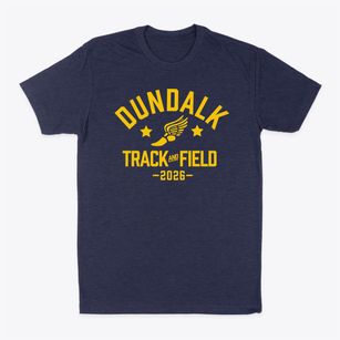 Dundalk Middle School Track and Field Classic Dad T-Shirt