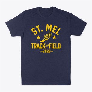 Saint Mel Independent Day School Track and Field Classic Dad T-Shirt