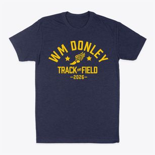 Wm Donley Elementary School Track and Field Classic Dad T-Shirt