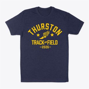 Thurston Elementary School Track and Field Classic Dad T-Shirt