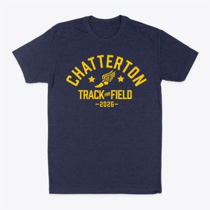 Chatterton Middle School Track and Field Classic Dad T-Shirt