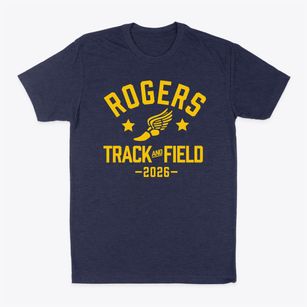 Rogers Middle School Track and Field Classic Dad T-Shirt