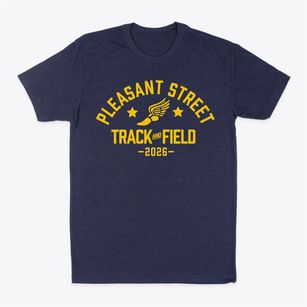 Pleasant Street Elementary School Track and Field Classic Dad T-Shirt