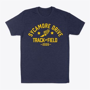 Sycamore Drive Learning Center Track and Field Classic Dad T-Shirt