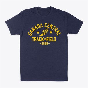 Ganada Central School Track and Field Classic Dad T-Shirt
