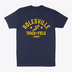Rolesville High School Track and Field Classic Dad T-Shirt