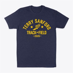 Terry Sanford High School Track and Field Classic Dad T-Shirt