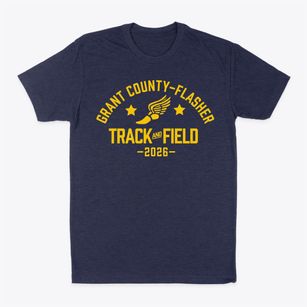 Grant County-flasher Co-op Track and Field Classic Dad T-Shirt