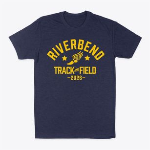 Riverbend Elementary School Track and Field Classic Dad T-Shirt
