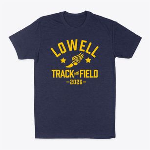 Lowell Elementary School Track and Field Classic Dad T-Shirt