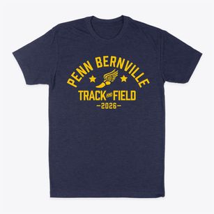 Penn Bernville Elementary School Track and Field Classic Dad T-Shirt