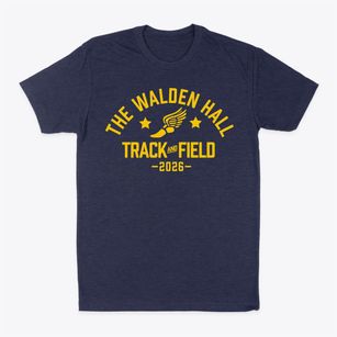 The Walden Hall Montessori School Track and Field Classic Dad T-Shirt
