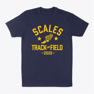 Scales Elementary School Track and Field Classic Dad T-Shirt