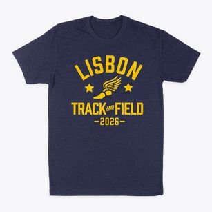 Lisbon Elementary School Track and Field Classic Dad T-Shirt