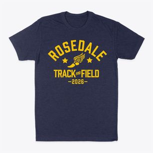 Rosedale Middle School Track and Field Classic Dad T-Shirt