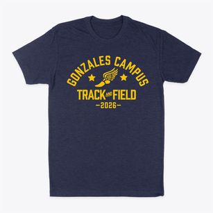 Gonzales Alternative Campus Track and Field Classic Dad T-Shirt