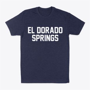 El Dorado Springs Missouri Classic Block Classic Dad T-Shirt