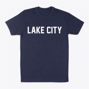 Lake City Pennsylvania Classic Block Classic Dad T-Shirt