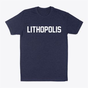 Lithopolis Ohio Classic Block Classic Dad T-Shirt