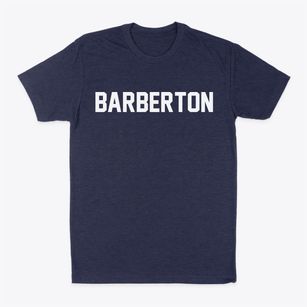 Barberton Ohio Classic Block Classic Dad T-Shirt