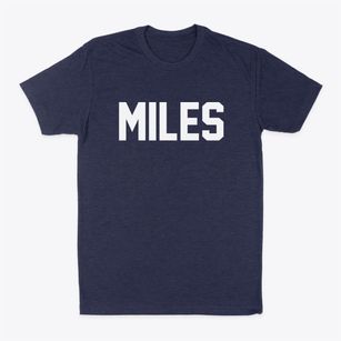 Miles Texas Classic Block Classic Dad T-Shirt